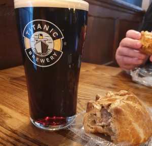 Titanic Plum Porter and Pork Pie